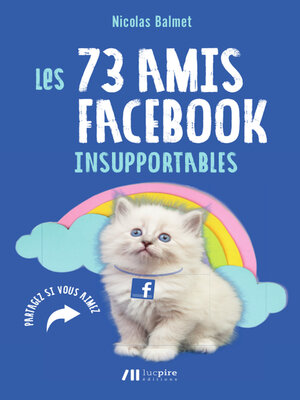 cover image of Les 73 amis Facebook insupportables